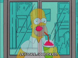 Episode 1 Drinking GIF by The Simpsons