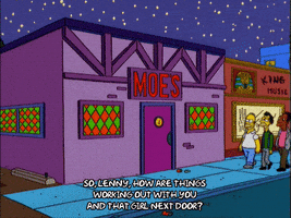 homer simpson trip GIF