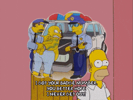 homer simpson car GIF