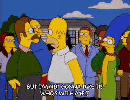 homer angry GIF