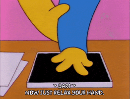 Fingerprinting Season 3 GIF by The Simpsons