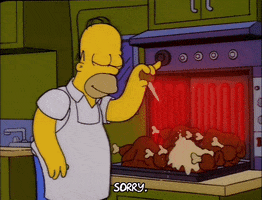 homer simpson cooking GIF