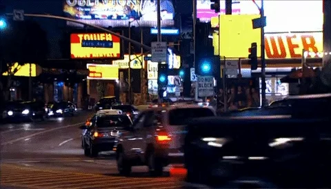 Los Angeles Cars GIF