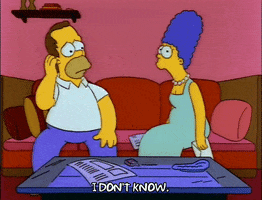 Think Season 3 GIF by The Simpsons