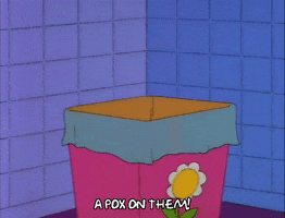 Throw Away Season 3 GIF by The Simpsons