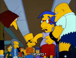 Yank Season 3 GIF by The Simpsons