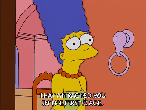 marge simpson hair