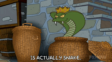 Episode 17 Snake GIF by The Simpsons