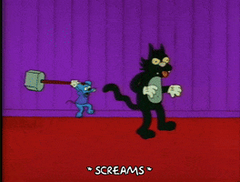 Angry Season 4 GIF by The Simpsons