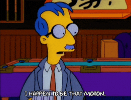 Talking Season 3 GIF by The Simpsons