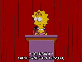 happy lisa simpson GIF