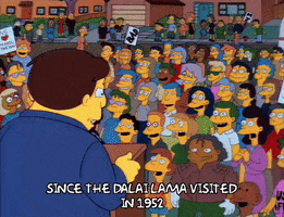 Season 3 Crowd GIF by The Simpsons