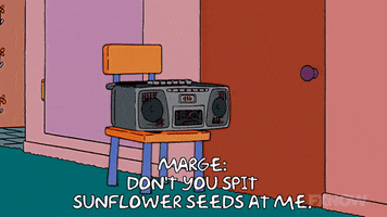 Episode 8 Boom Box In The Hall Way GIF by The Simpsons
