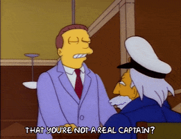 Season 4 Sea Captain Horatio Mccallister GIF by The Simpsons