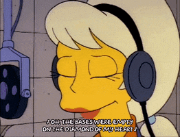 Season 3 Singing GIF by The Simpsons