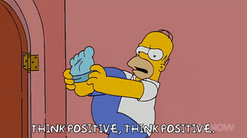 Episode 1 Positive Thoughts GIF by The Simpsons