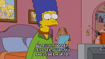 Talking Episode 16 GIF by The Simpsons