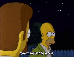 Season 3 Help GIF by The Simpsons