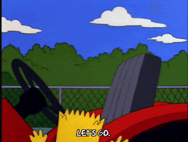 Interested Season 4 GIF by The Simpsons