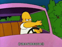 Bart Simpson Car Gif Find Share On Giphy