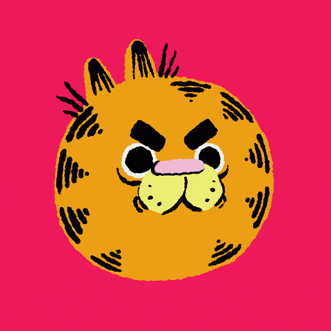 Animation Garfield GIF by Dennie Bright