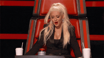 christina aguilera wow GIF by The Voice