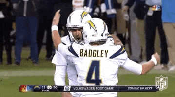 Nfl Celebrate GIF by Los Angeles Chargers