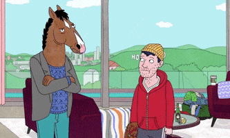 Happy Netflix GIF by BoJack Horseman