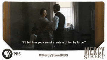 civil war love GIF by Mercy Street PBS