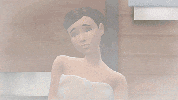 sad spa GIF by The Sims