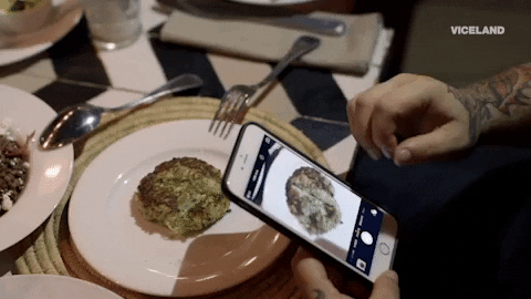 F*CK, THAT'S DELICIOUS food photo camera instagram GIF