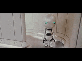 hitchhikers guide to the galaxy robot GIF by PRI