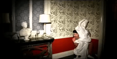 music video hiding GIF by Lady Gaga