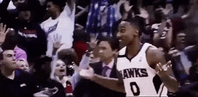 Atlanta Hawks Shrug GIF by NBA