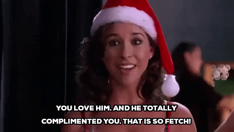 and he totally complimented you
