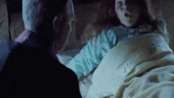 the exorcist spit GIF