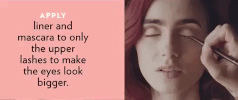lily collins style GIF by Byrdie Beauty