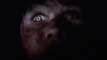 The Exorcist Eyes GIF by filmeditor