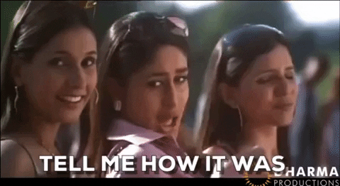 Tell Me How It Was Bollywood GIF by kabhikhushikabhigham - Find & Share on GIPHY
