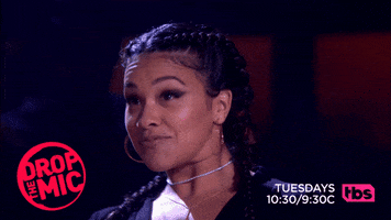 gina rodriguez tbs GIF by Drop The Mic