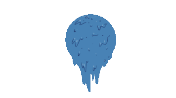 bezbrwiowiec animation water exercise idk Sticker