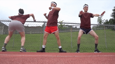 Charly Bliss exercise stretch stretching dq GIF