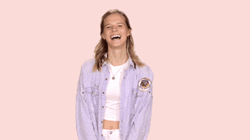 Lol To Serious GIF by Molly Kate Kestner