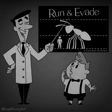 It Came From The Desert Ant GIF