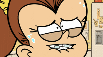 The Loud House Bite Tongue GIF by Nickelodeon