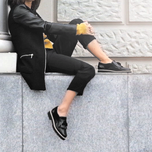 mathieuchollet winter fall autumn shoes GIF