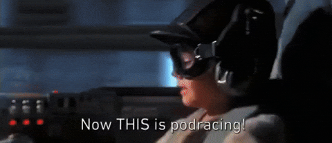 now this is podracing the phantom menace GIF by Star Wars - Find