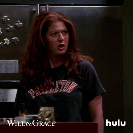 will and grace wow GIF by HULU