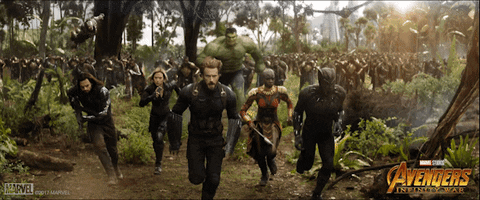 Infinity War Running GIF by Marvel Studios - Find & Share on GIPHY