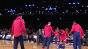 washington wizards whoops GIF by NBA